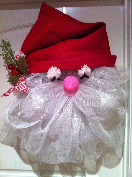 santa-wreath